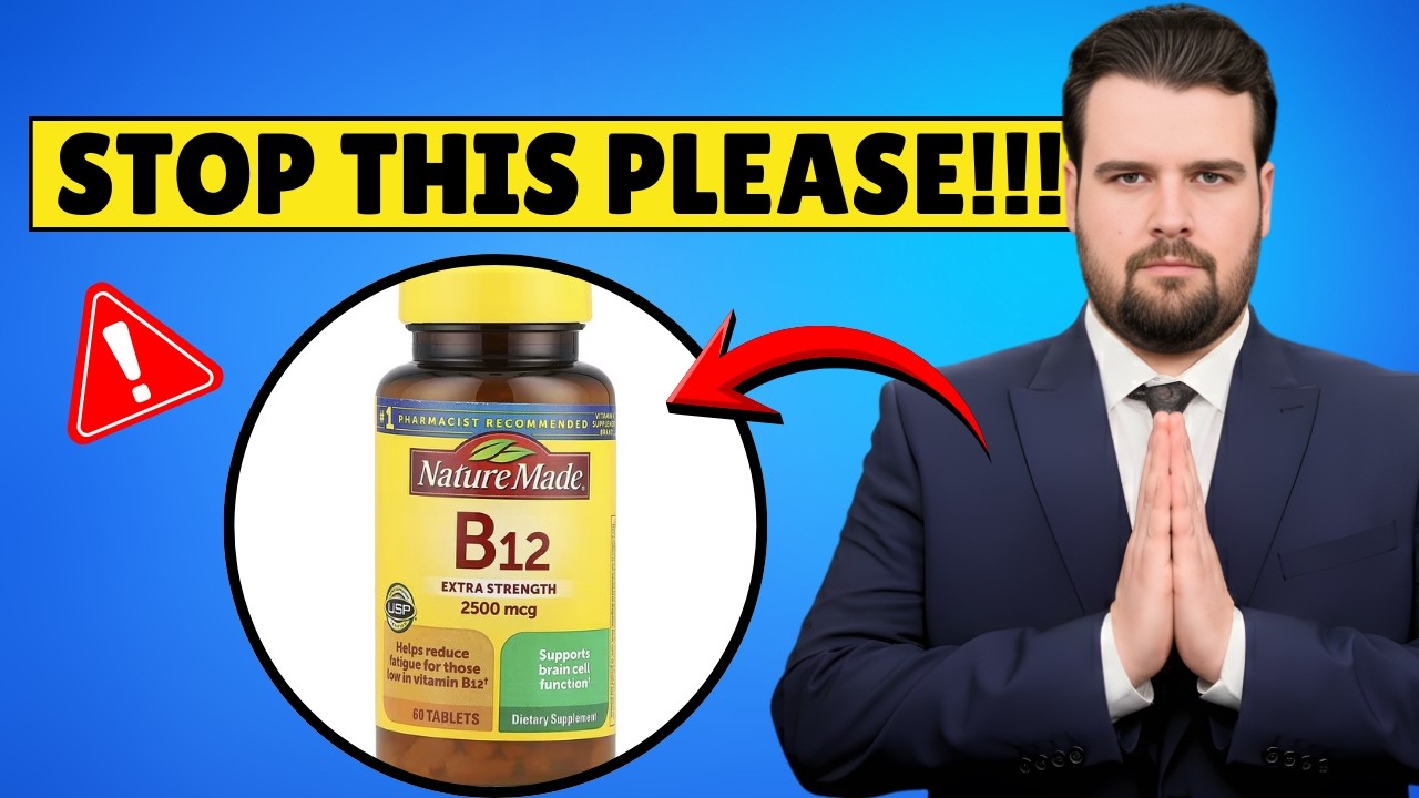 SENIORS: You’re Taking Vitamin B12 the WRONG Way | If You’re Over 60, Stop Taking B12 Like This