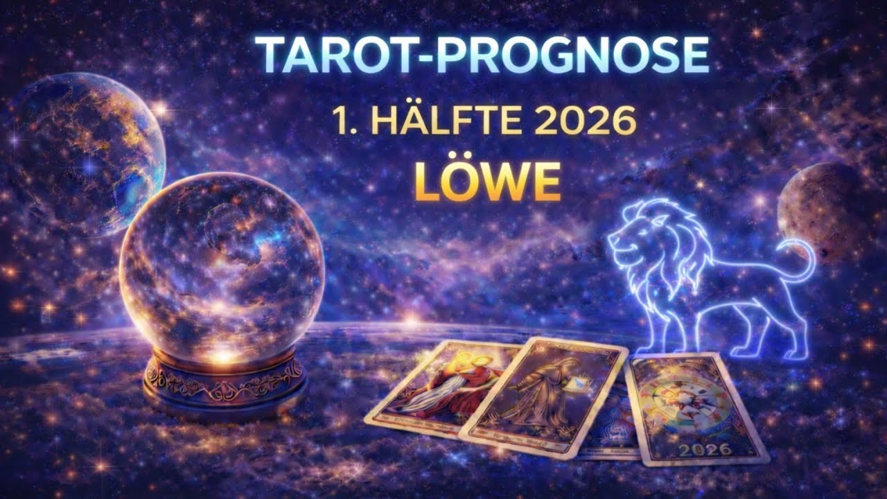 🌟✨ Löwe – Tarot-Prognose für das erste Halbjahr 2026 ✨🌟