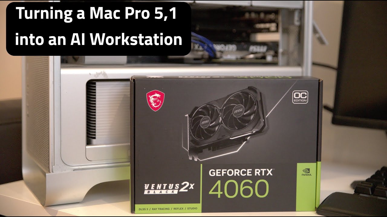 Uruchamianie sztucznej inteligencji na komputerze Mac Pro 5.1 z Ollama i przyspieszeniem GPU!