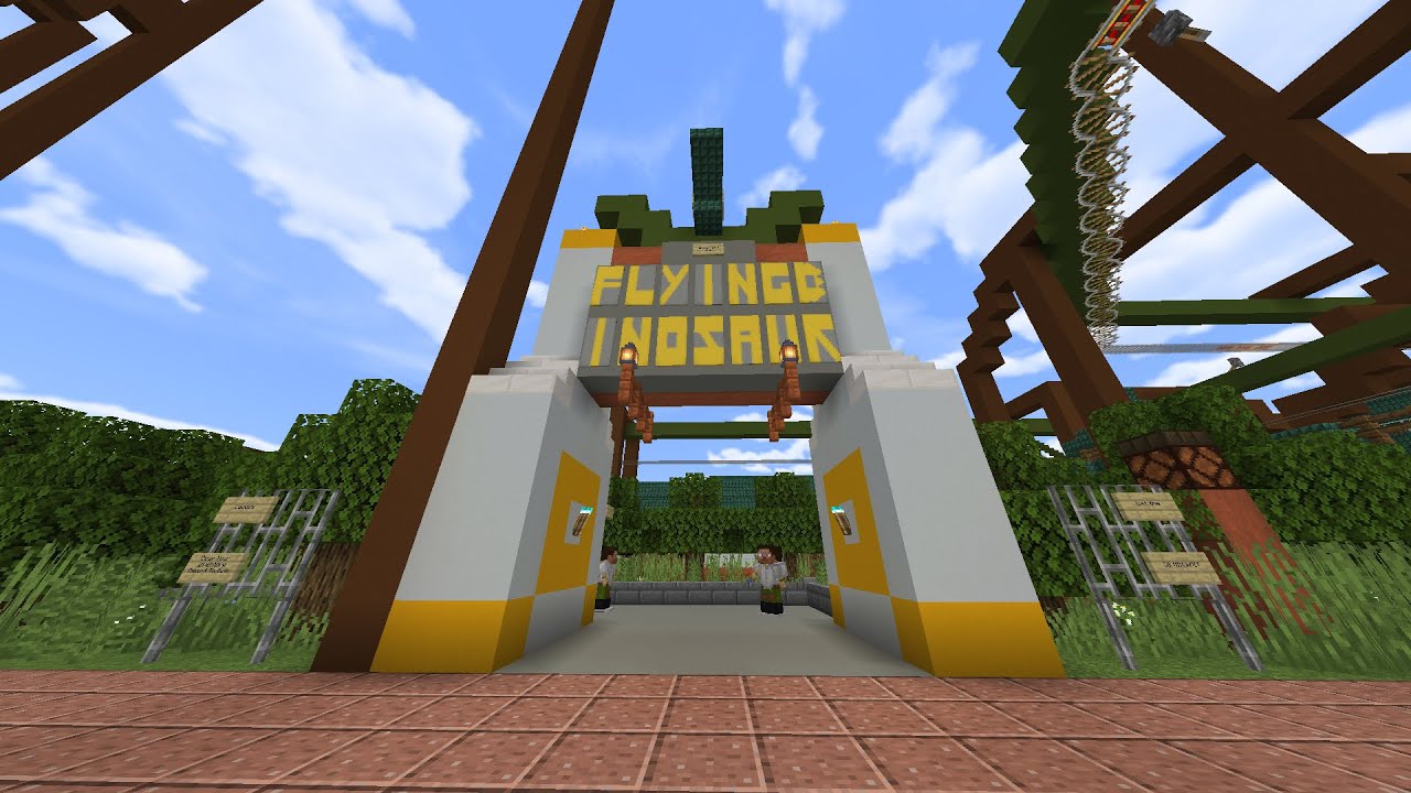 USJ  ジュラシックパーク・ザ・フライングダイナソー マイクラ
