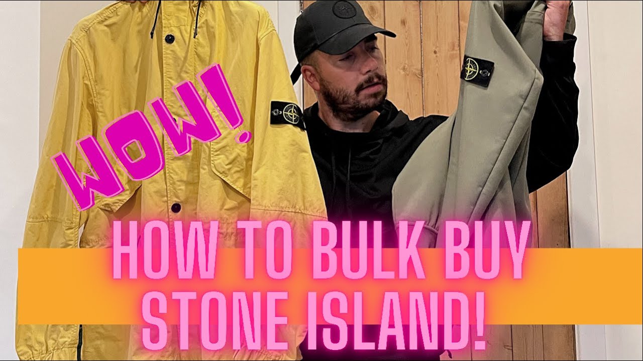 MAKE MEGA MONEY BULK BUYING AND SELLING STONE ISLAND. RESELLERS, CERTILOGO, AVOID FAKE STONE ISLAND.