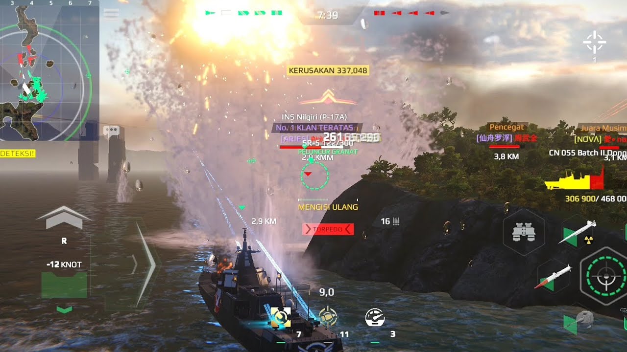 CN Batch II Dongguan Kerja sama team mode ranked - Modern Warships