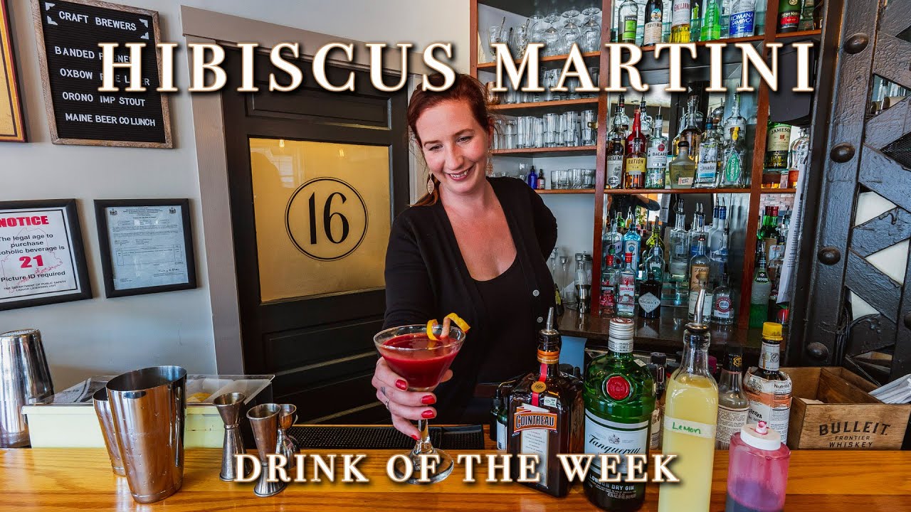 Hibiscus Martini - Cocktail of The Week