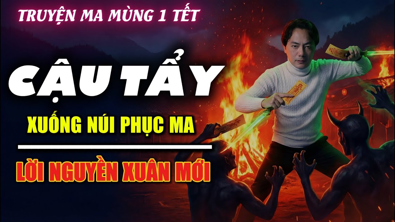 TRUYỆN MA TẾT QUÀNG A TŨN 2026: CẬU TẨY XUỐNG NÚI PHỤC MA (HẾT): LỜI NGUYỀN XUÂN MỚI