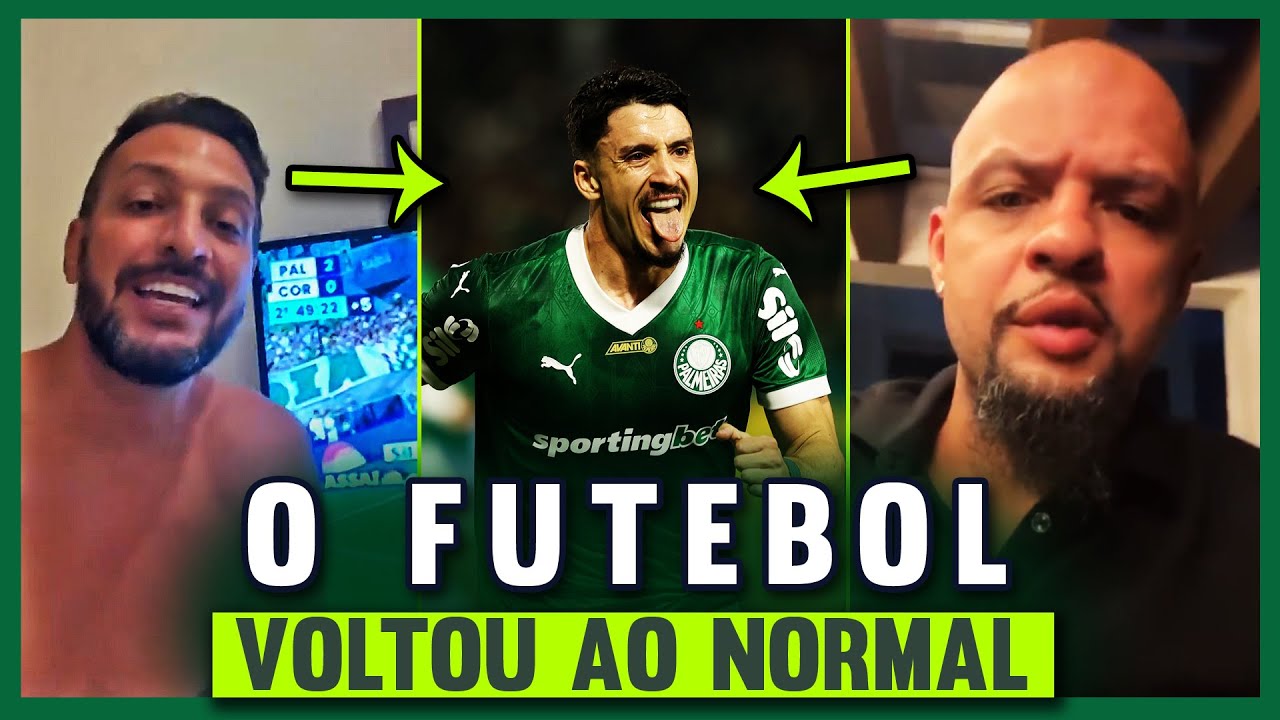 FELIPE MELO E EDU DRACENA RASGARAM ELOGIOS AO PALMEIRAS!