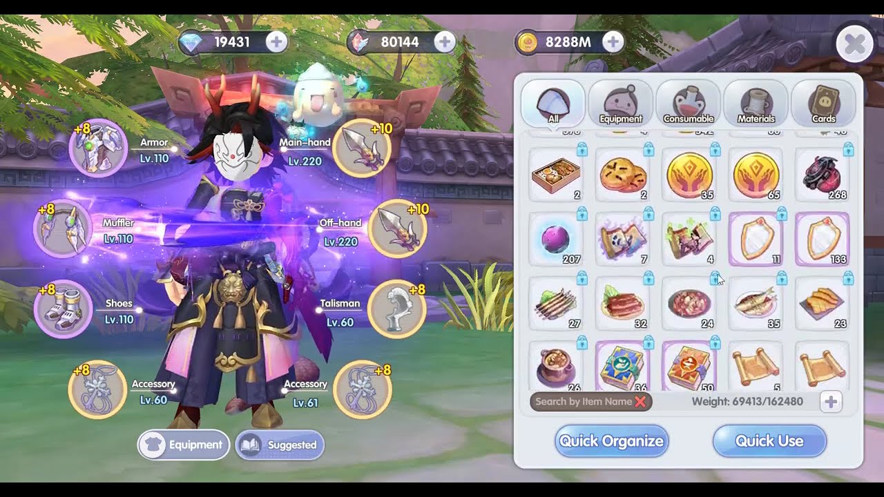 ROX SEA Server Enchant Progress