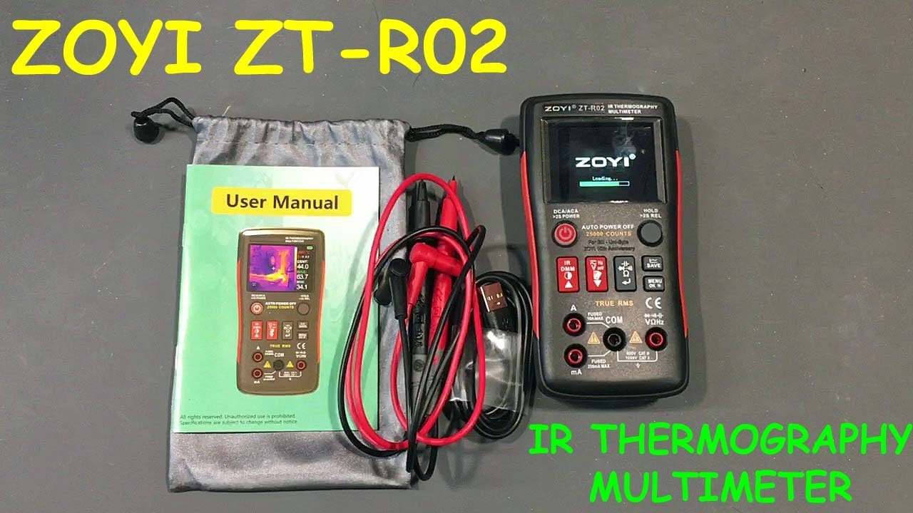 Uni-Byte 0315 - ZOYI ZT-R02 ИК-термографический мультиметр