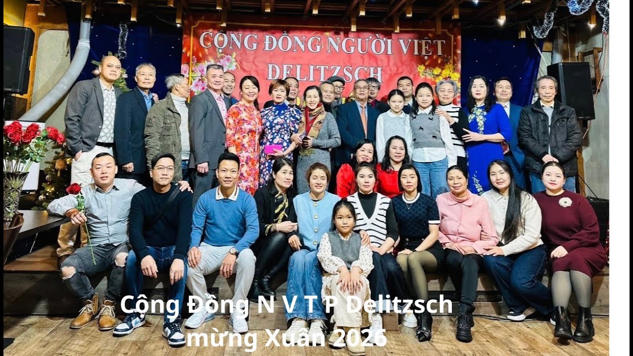 Cộng đồng ngươì việt nam TP DELITZSCH Đón xuân