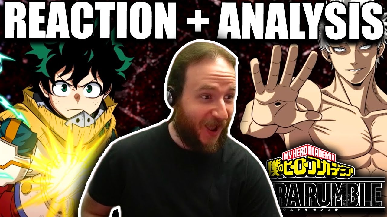 TRAILER REACTION AND ANALYSIS | SEASON 13 MY HERO ULTRA RUMBLE 2ND ANNIVERSARY