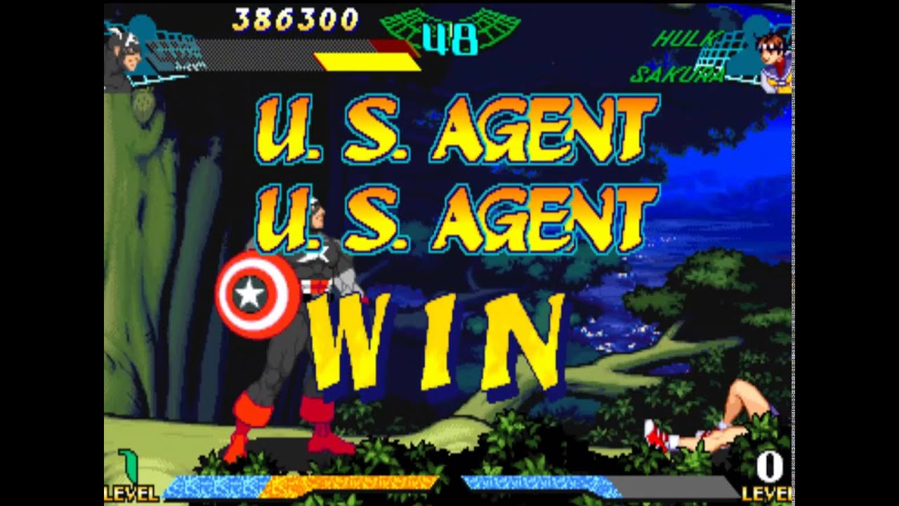 #227 Marvel vs. Street Fighter Hidden Characters (1/6): US Agent gameplay.