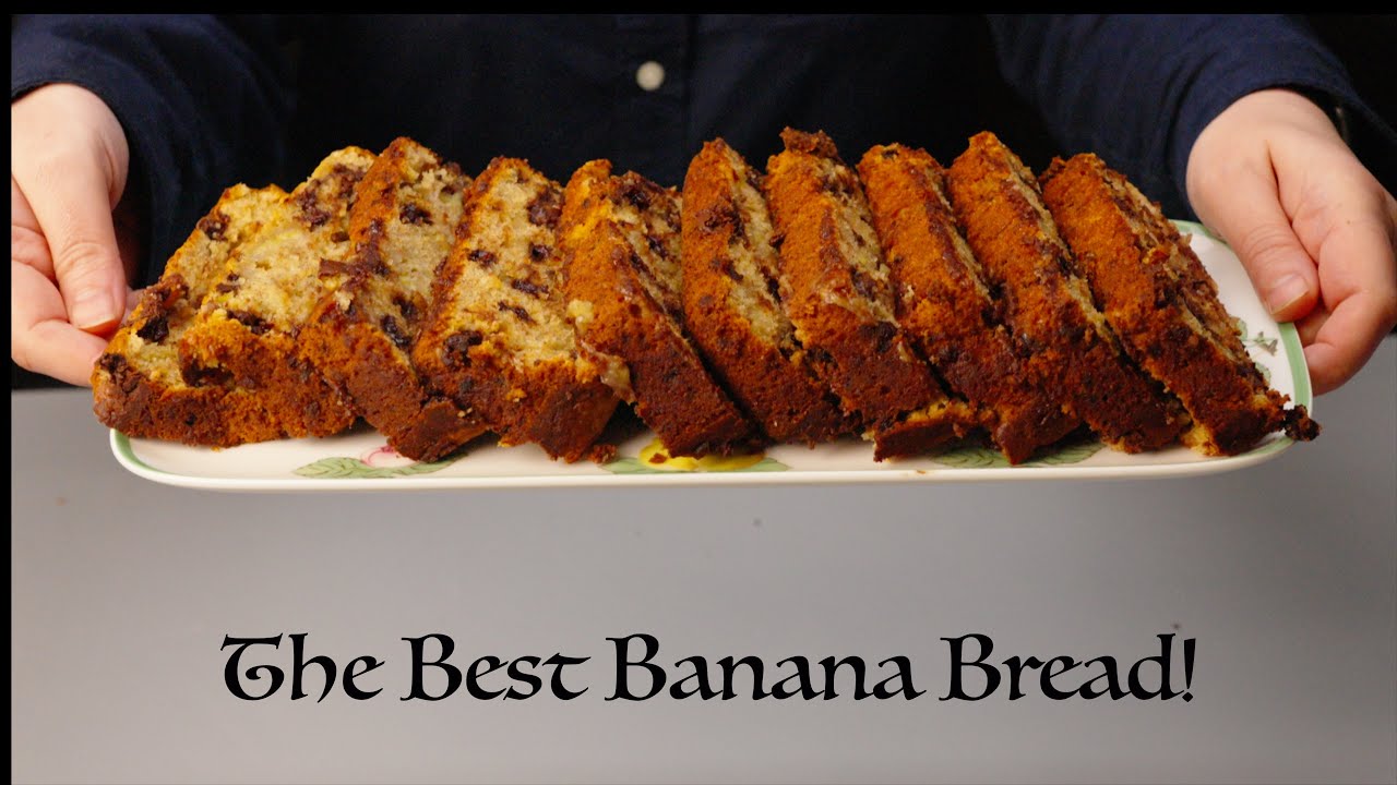 [Full Recipe] Brown Butter Chocolate Chips Banana Bread