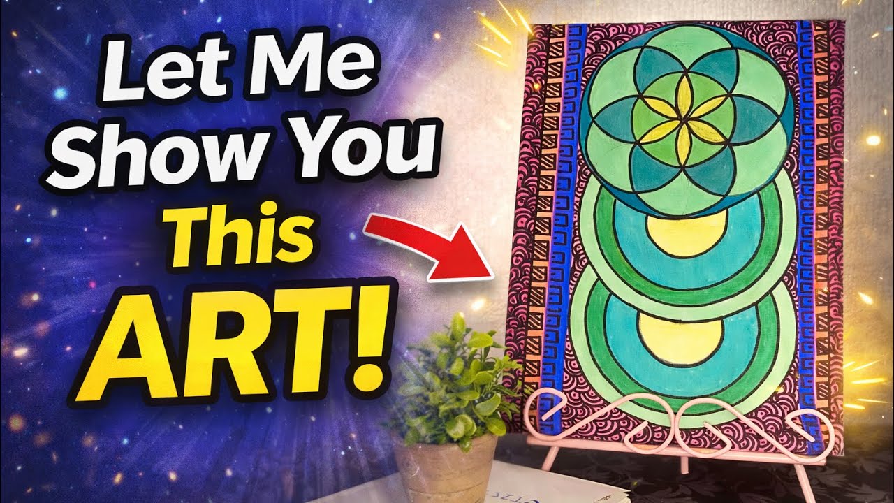 You’ll Feel Peace Watching This Mandala 🖼️ 