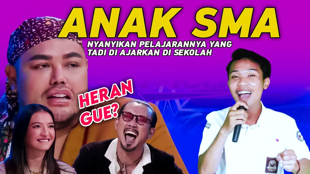 KONYOL‼️ANAK SMA NYANYIKAN PELAJARANNYA DI SEKOLAH MEMBUAT IVAN GUNAWAN HERAN