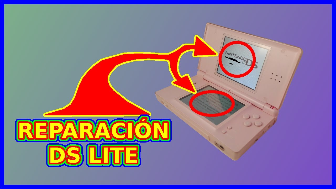 🚀 RESTAURANDO una NINTENDO DS lite , cambio de pantalla superior y táctil 🚀 E0257