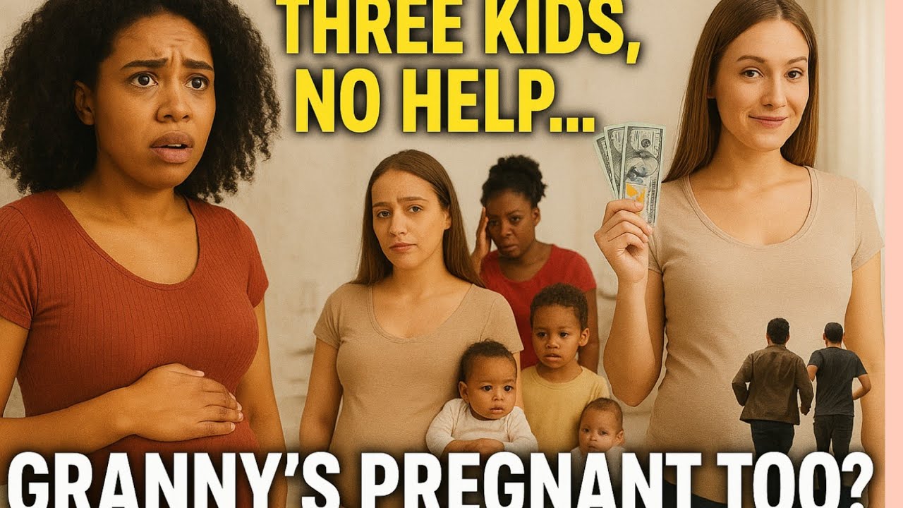 West indie Collection 3 kids no fathers & begging GRANNYs Pregnant 2 I can  work 2 afford mine can u