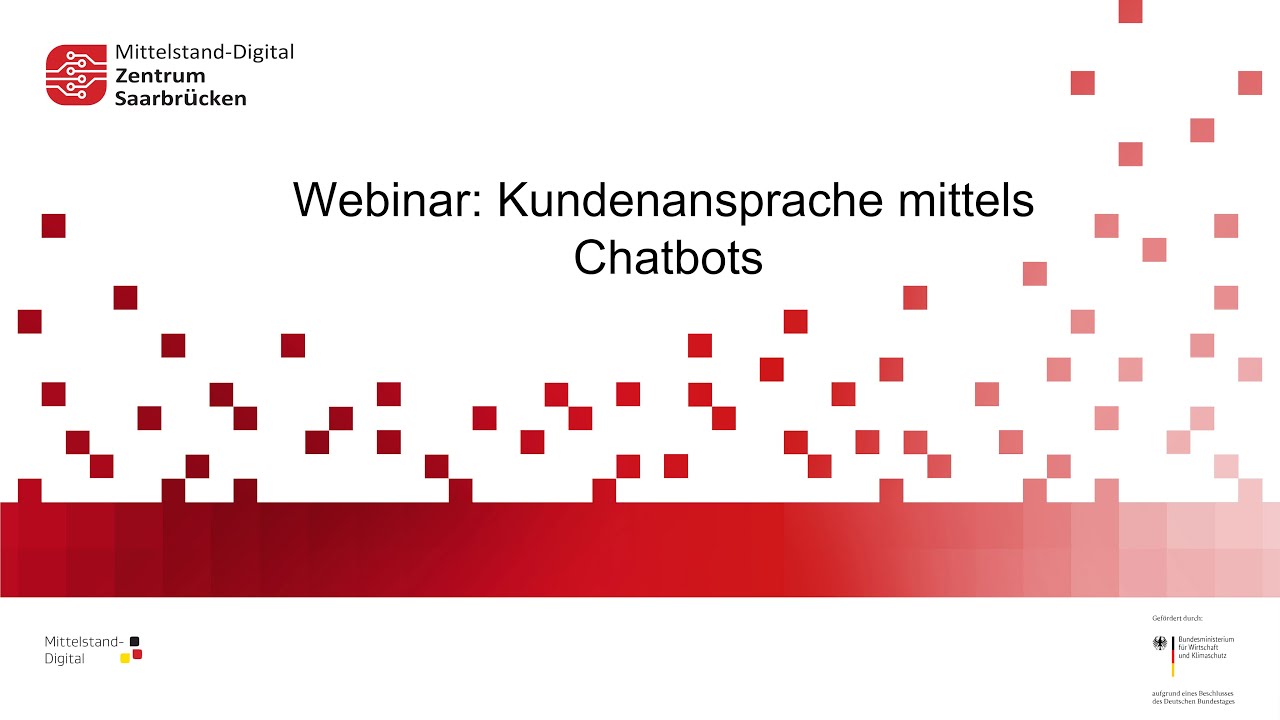 Webinar: KI im Büro  - Einführung zur intelligenten Kundenansprache mittels Chatbots