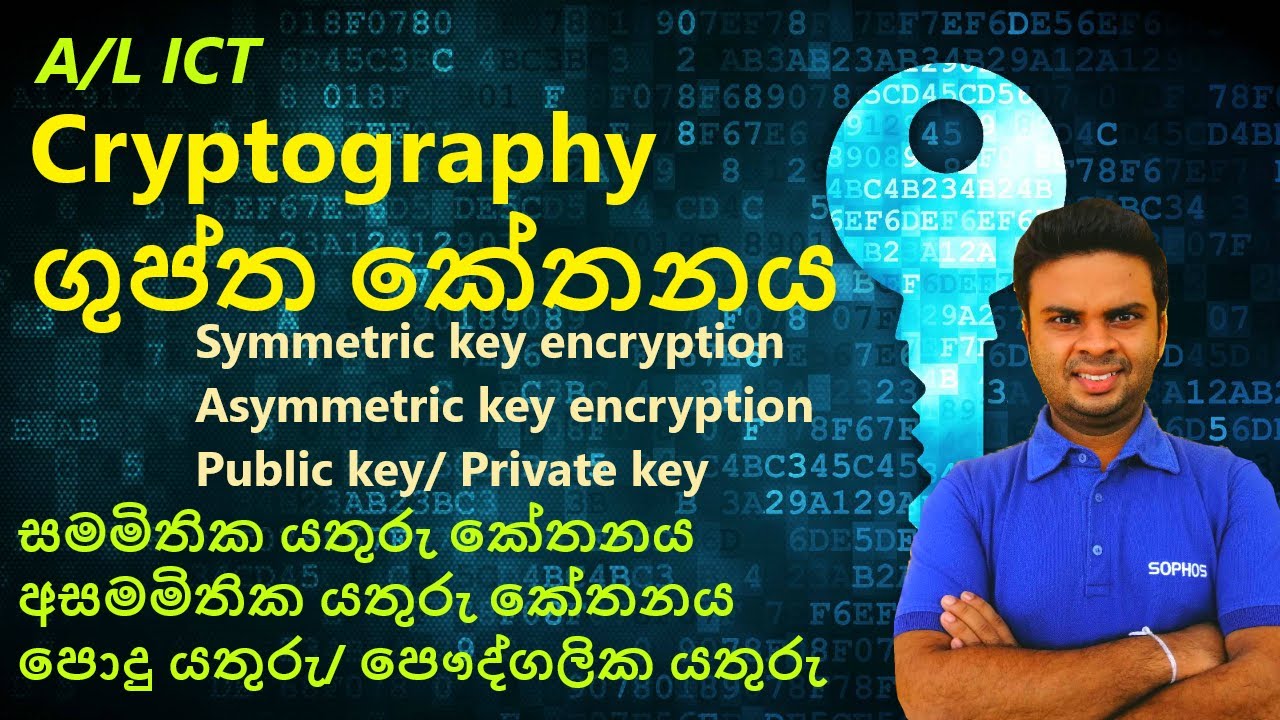 A/L ICT - Cryptography - ගුප්තකේතනය - Nayantha Udana