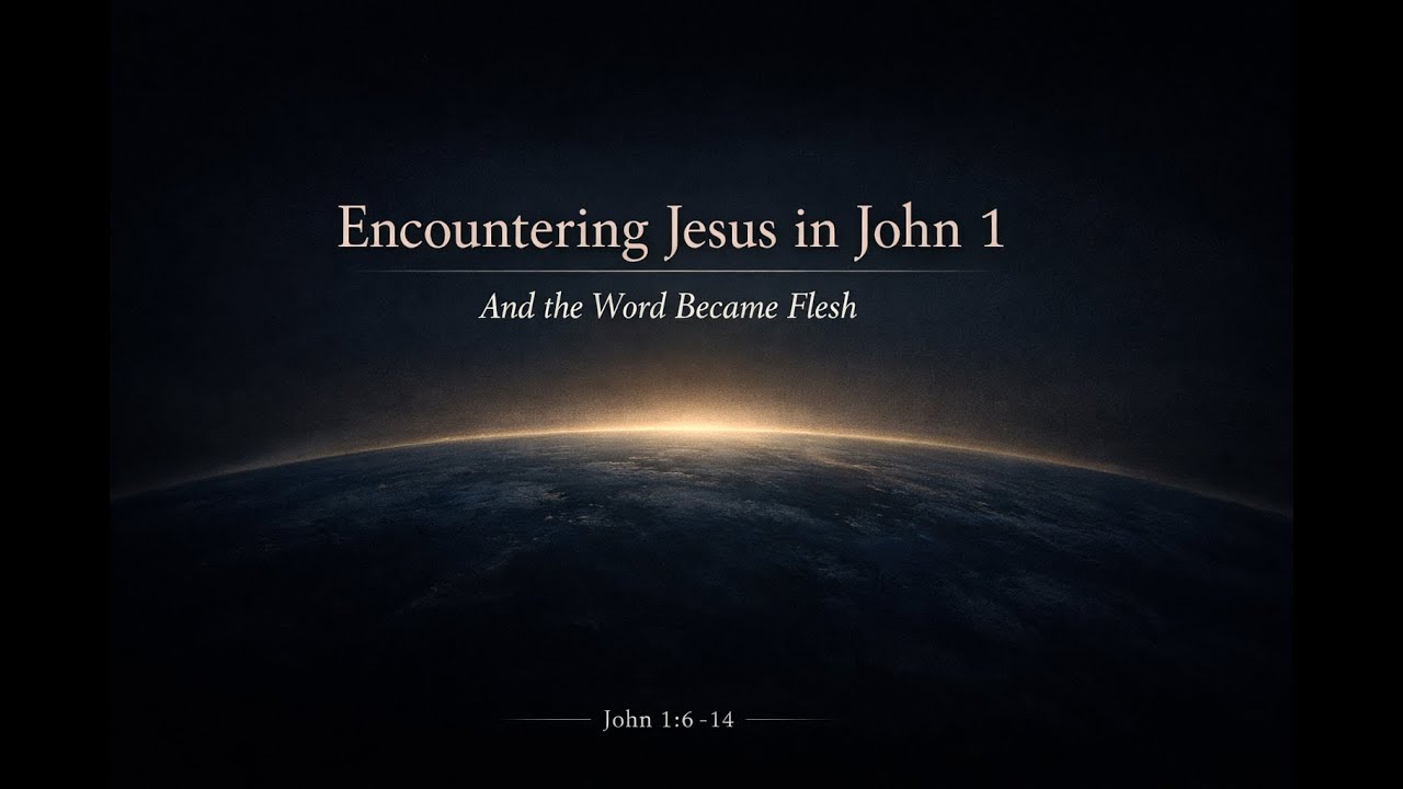 2. Encountering Jesus in John 1 