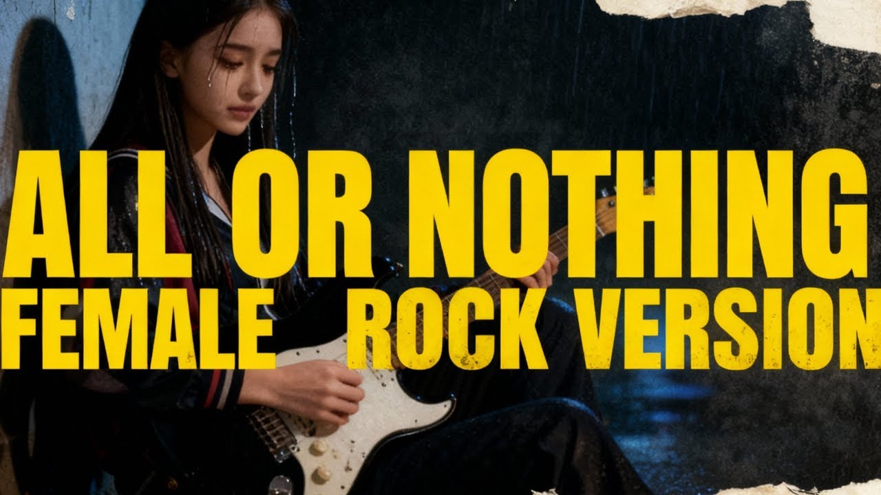 All or Nothing | Emotional Female Rock Cover 2025 Epic Version