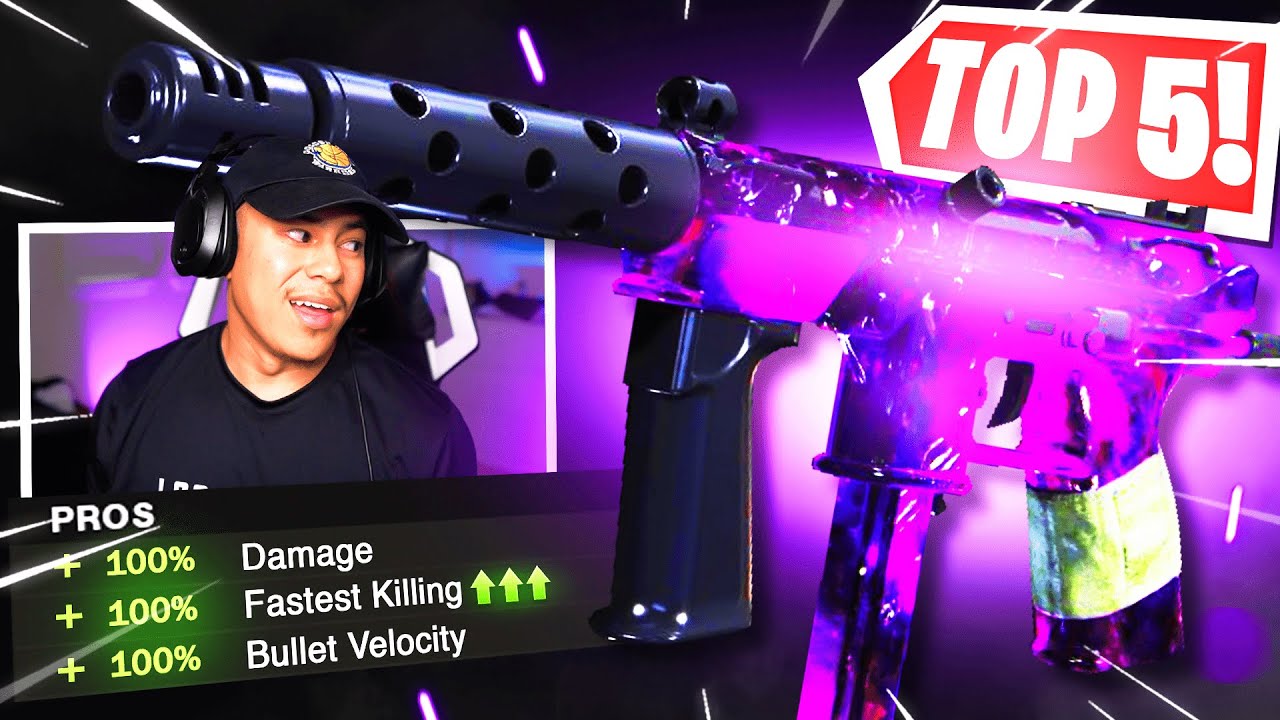 Top 5 Fastest Killing SMG's After Update! | Cold War Best Class Setups