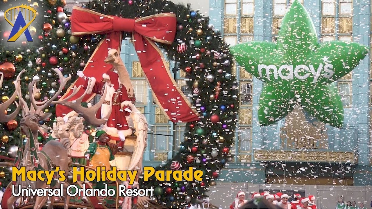 Macy's Holiday Parade at Universal Orlando - Full 2016 Parade