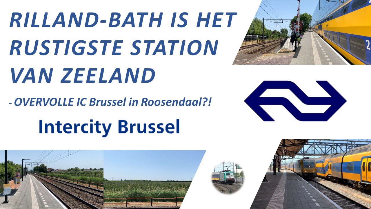 RILLAND-BATH is het RUSTIGSTE station van ZEELAND & IC Brussel perikelen?! #detreinreizigervlogt