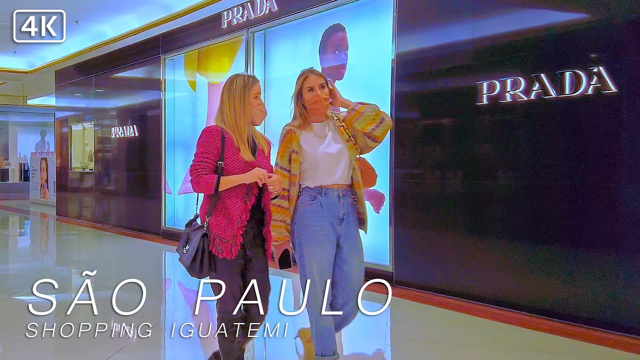🇧🇷 Walking on Iguatemi Shopping — Faria Lima, SÃO PAULO — Brazil [ 4K UHD ]
