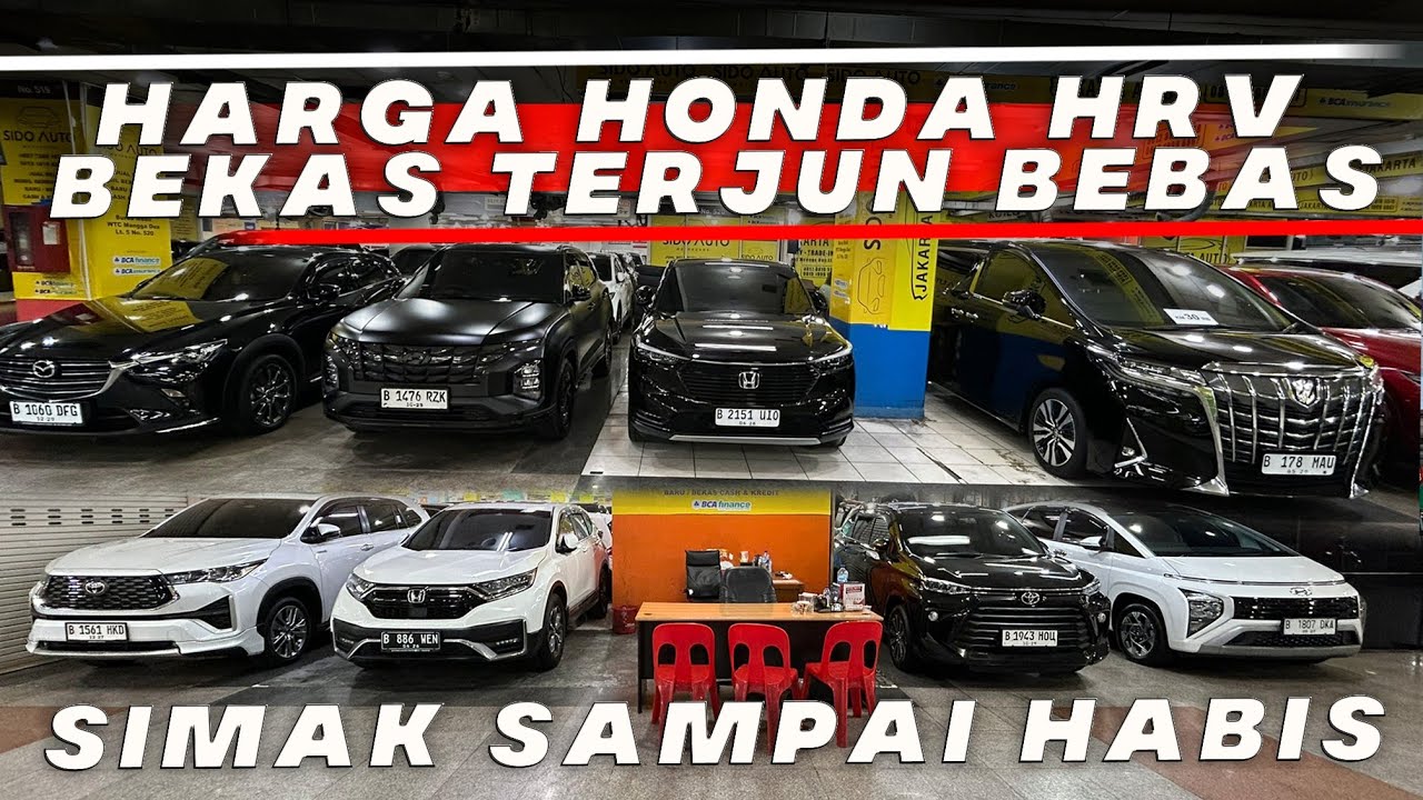 TURUN HARGA HONDA HRV BEKAS MURAH SHOWROOM SIDO AUTO JAKARTA MULAI 100 JUTAAN BERKUALITAS SEMUA