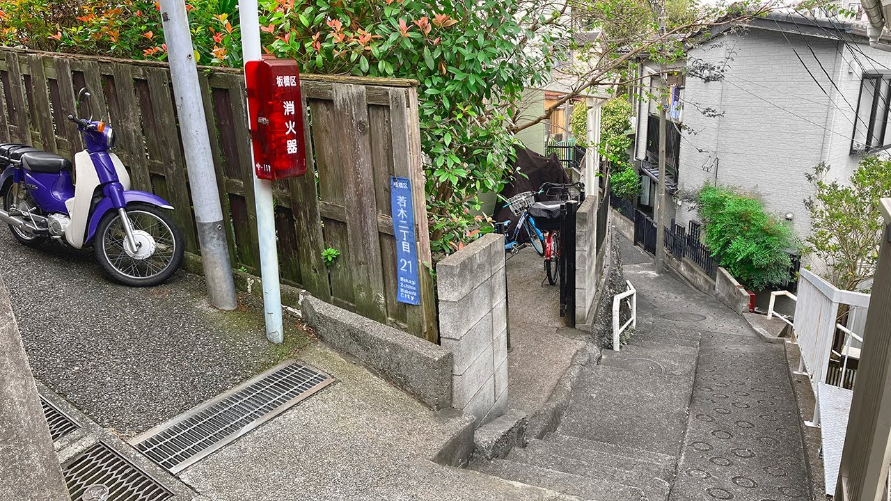 東京 上板橋･東武練馬 路地裏散歩 4K HDR