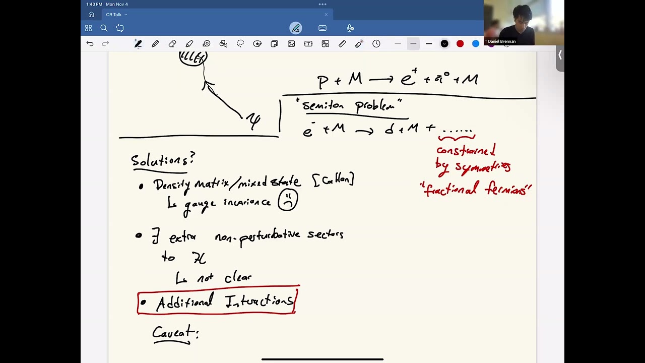 T. Daniel Brennan: The Callan Rubakov Effect