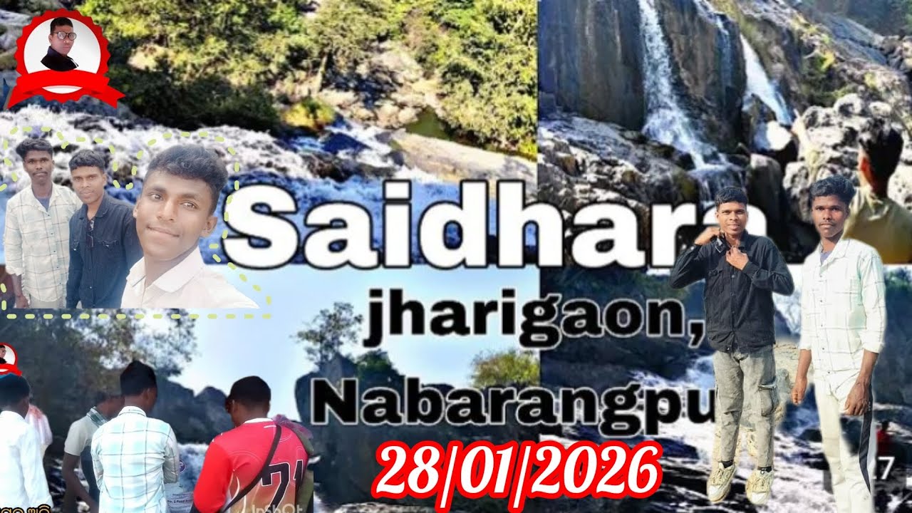 Saidhar Waterfall I Best Waterfall Jharigaon Nabarangpur aadish 