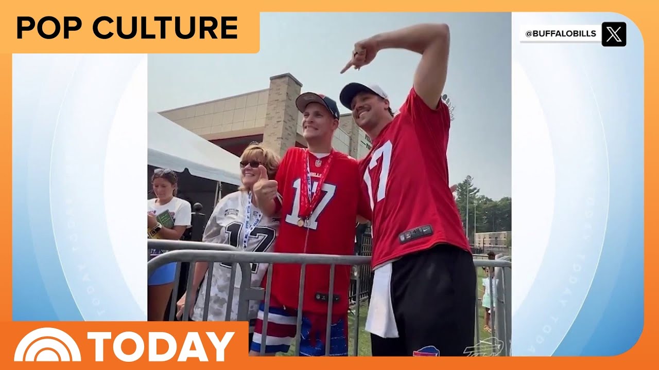 Bills Star Josh Allen Surprises Superfan With Ryder Cup Tickets!