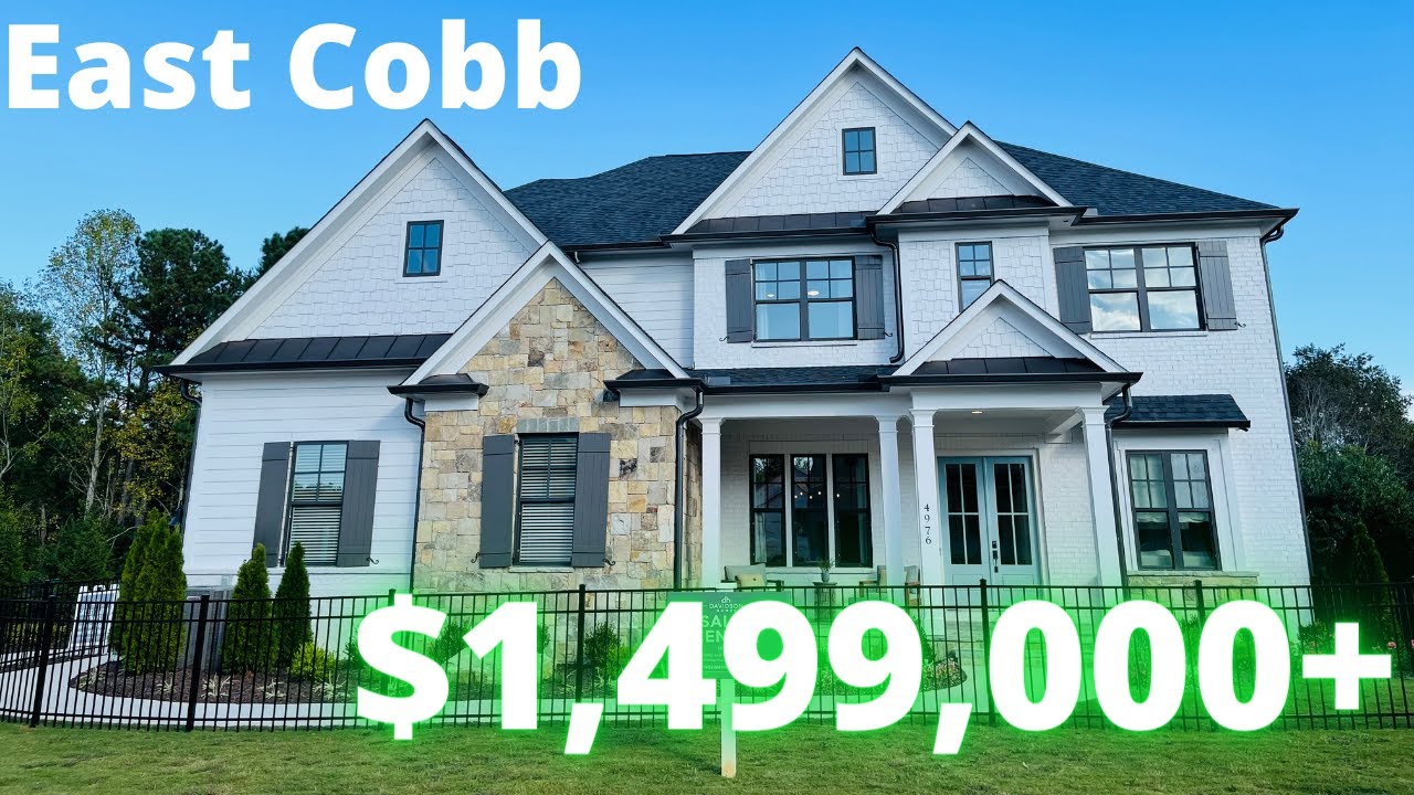 SEE INSIDE Davidson Homes | Clifton Plan, 5113 SqFt | LUXURY East Cobb Real Estate | FULL TOUR