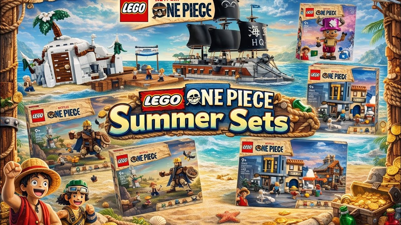 LEGO ONE PIECE SUMMER 2026 SETS! ALL IMAGES!