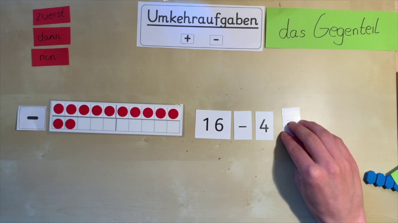 Umkehraufgaben - Teil II