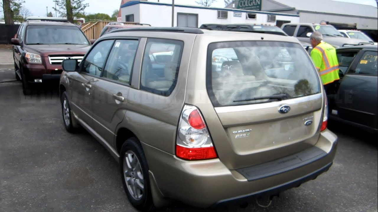 2008 Subaru Forester L.L. Bean Startup, Engine, Tour & Overview