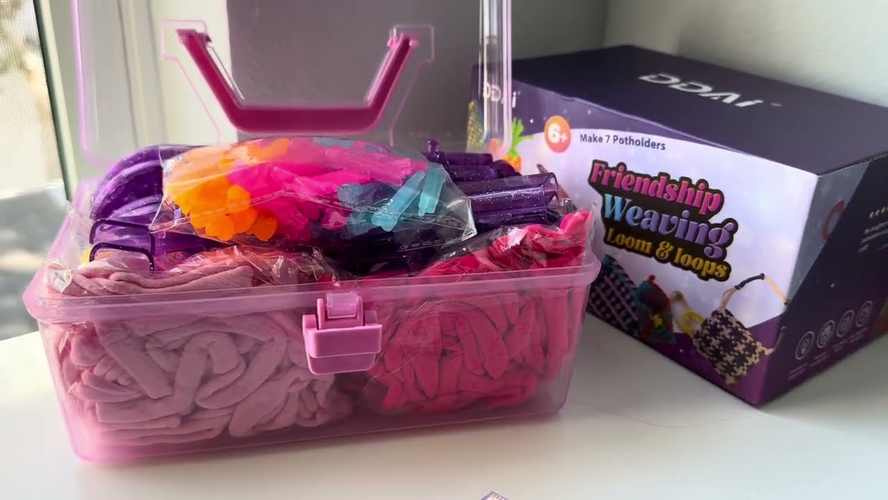Mom Review- Weaving Loom Kit! - DDAI Overview! #ad #amazoninfluencer