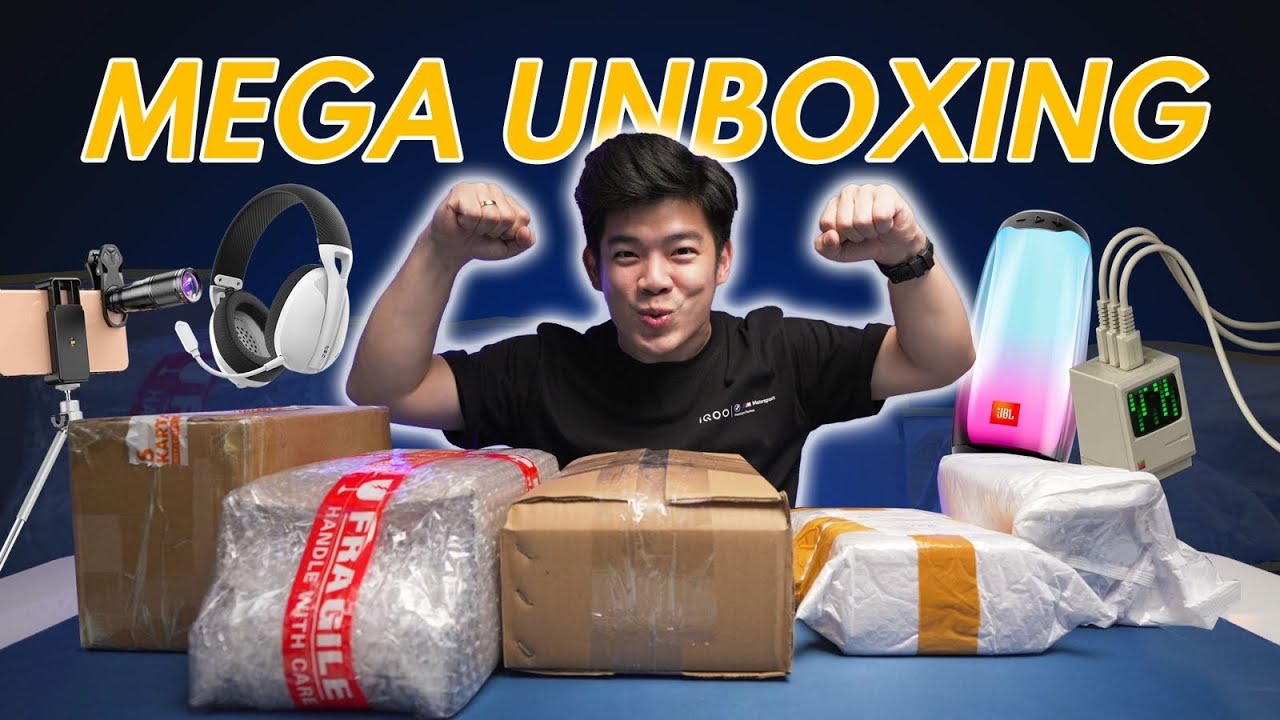 Gadget Impian akhirnya kesampean 🙌🏼 MEGA UNBOXING BIT