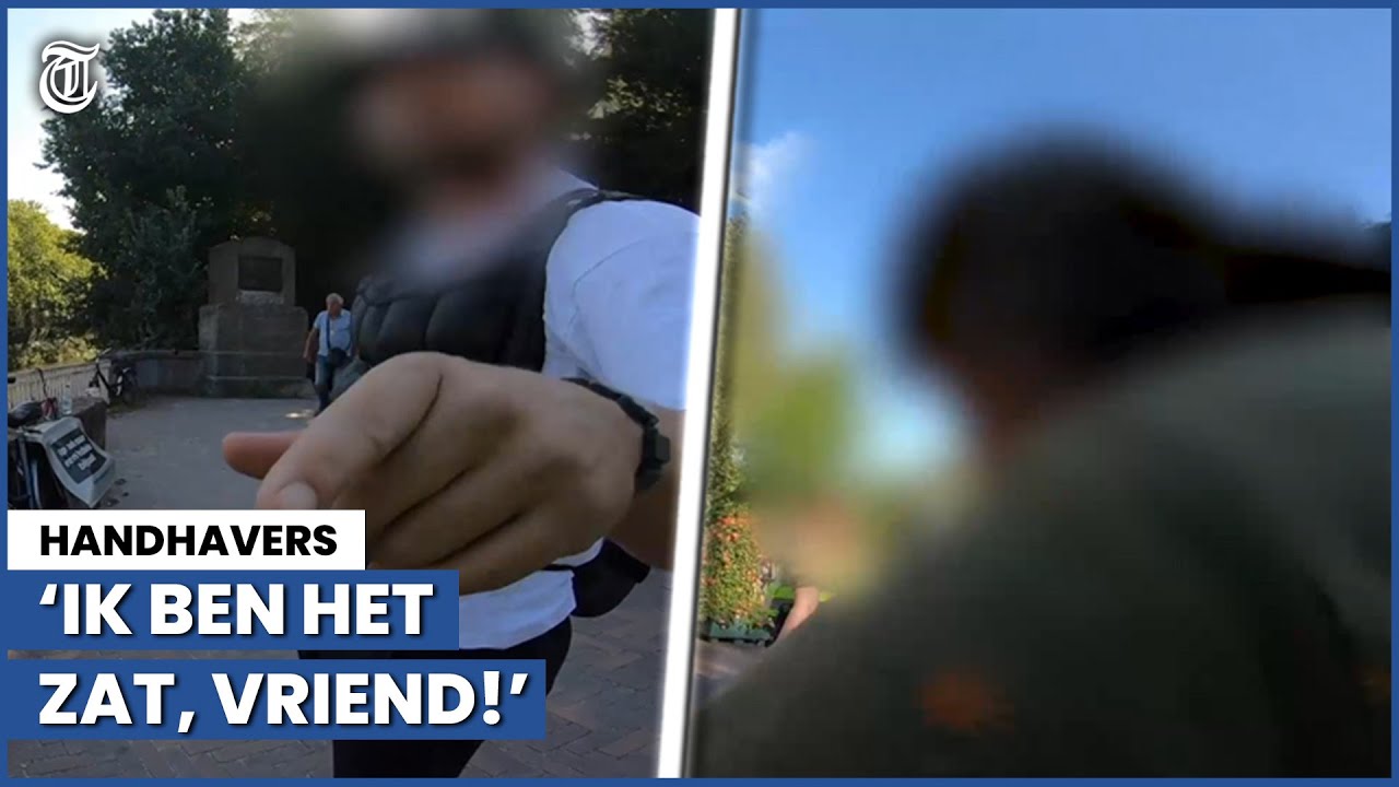 Heethoofd woest bij politieactie: 'Ben jij wel lekker?!'