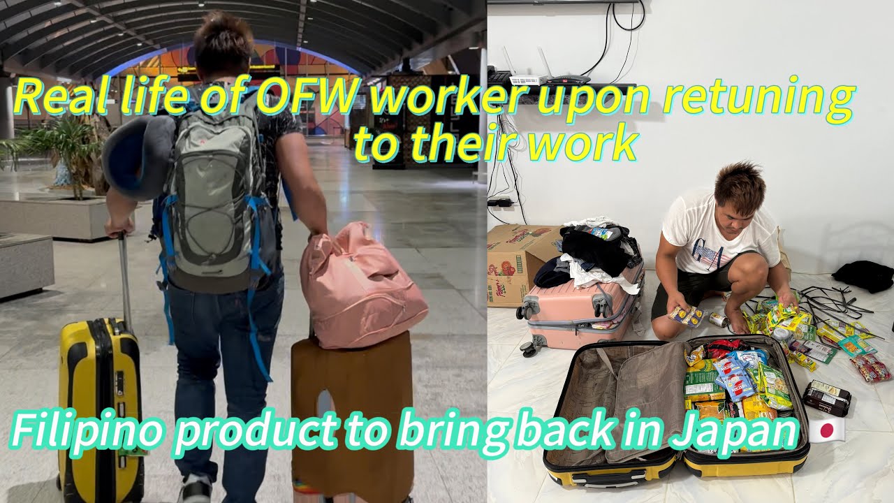 Real life of OWF worker/filipino food product to bring back in Japan/cooking/shopping Filipino goods