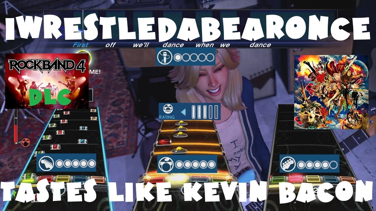 Iwrestledabearonce - Tastes Like Kevin Bacon - Rock Band 4 DLC Expert Full Band (August 16th, 2018)