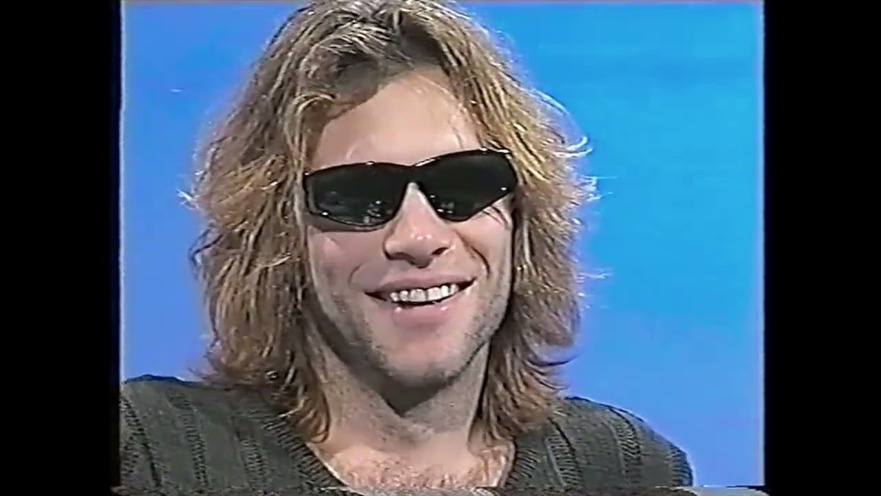 Bon Jovi interview Dublin 1995