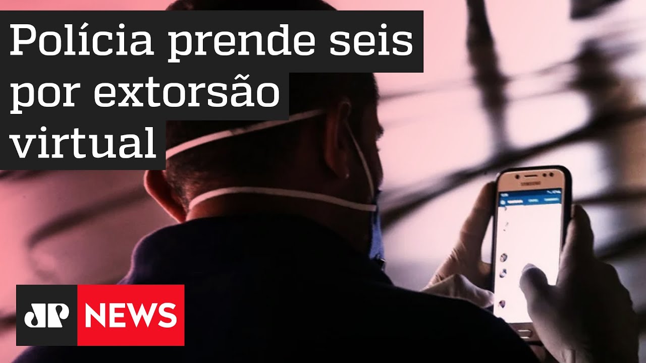 Pol&iacute;cia prende seis suspeitos de extors&atilde;o pela internet