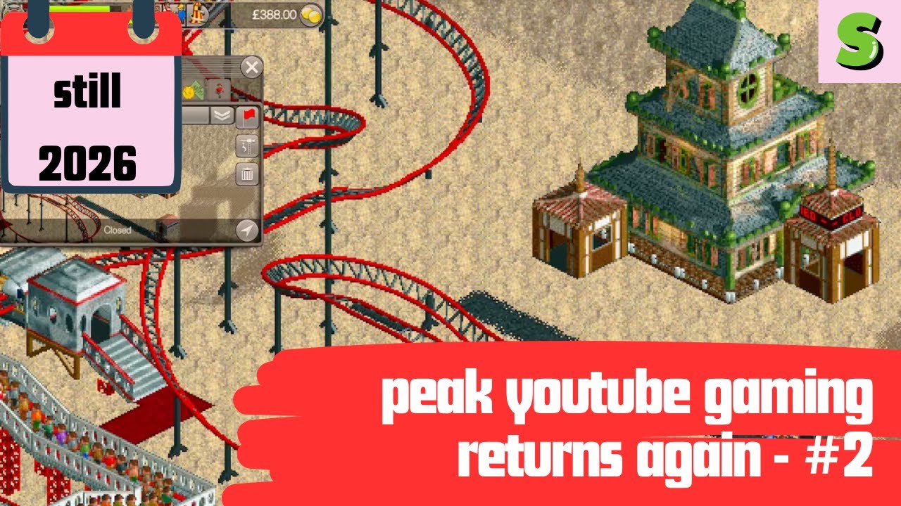 The peak of gaming YouTube returns again (rct classic pt2)