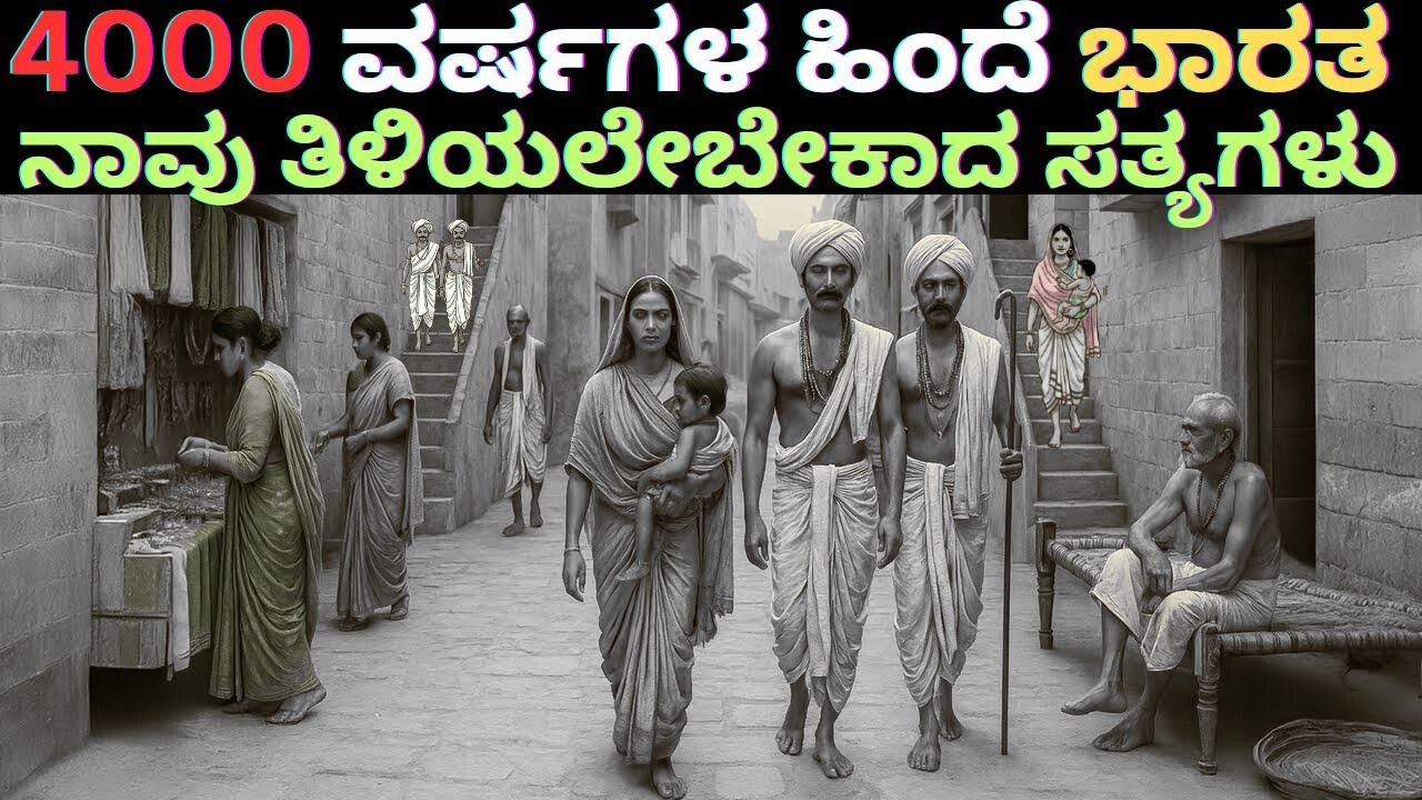 4000 ವರ್ಷಗಳ ಹಿಂದೆ ಭಾರತ !ನಾವು ತಿಳಿಯಲೇಬೇಕಾದ ಸತ್ಯಗಳು !India 4000 years ago! Facts we must know