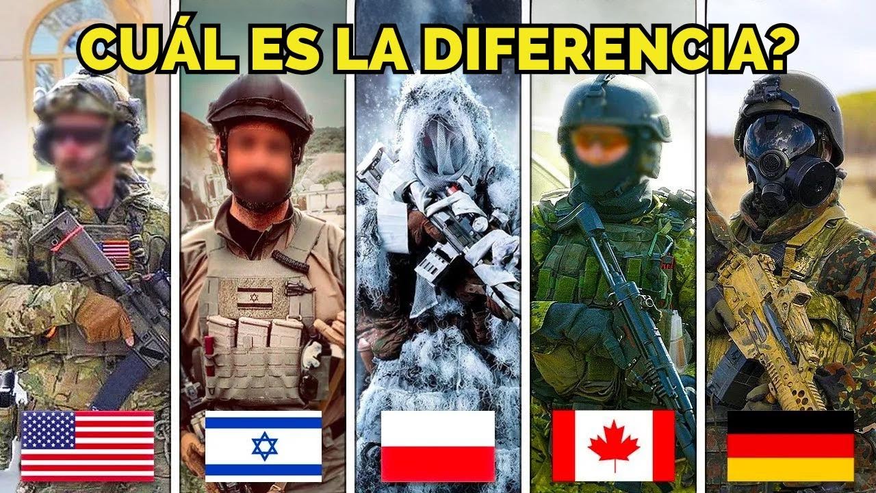 Dentro de las 8 Unidades de Élite del Mundo (¿Qué hacen?)