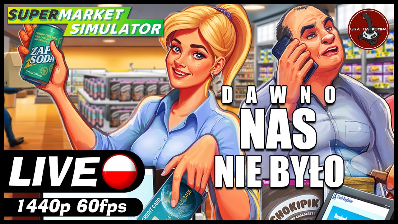 Dawno nas nie było || S03#88 || Supermarket Simulator || zapis LIVE