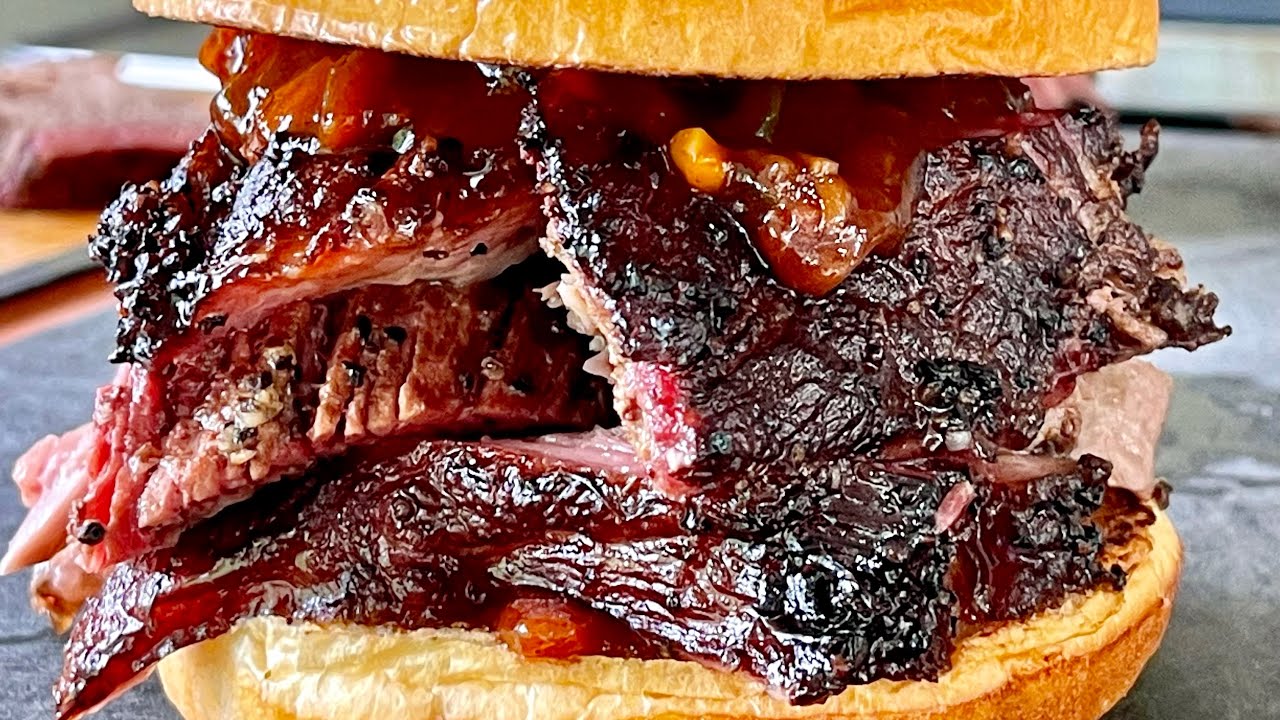 Smoked Beef Brisket Sandwich | Grill Nation