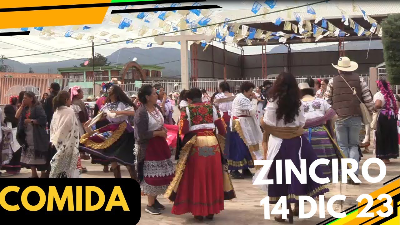 COMIDA DE LAS GUARES - Zinciro Michoacan 14  de Diciembre 2023
