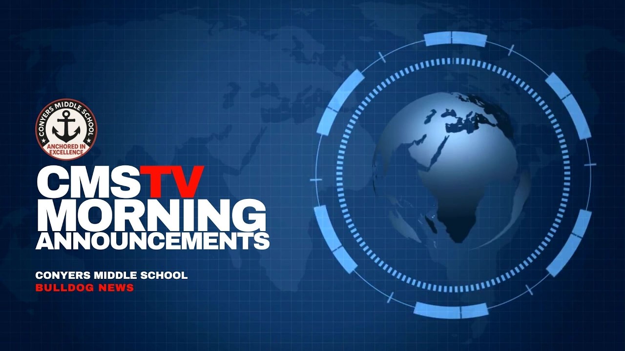 CMS TV MORNING ANNOUNCEMENTS | MARCH 11, 2026